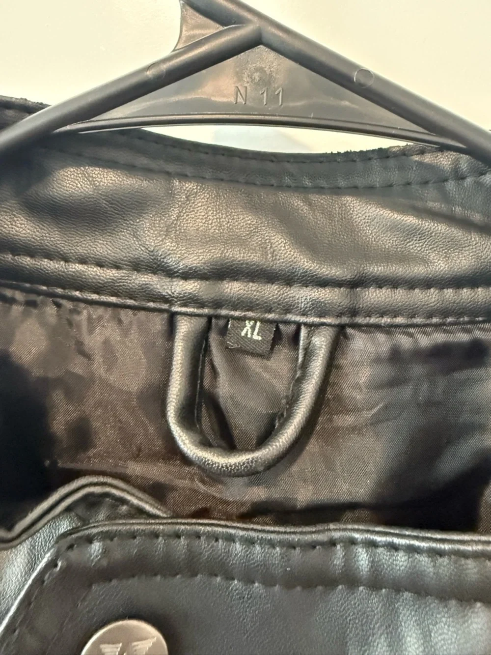 A Collezioni Leather Jacket Made in Italy